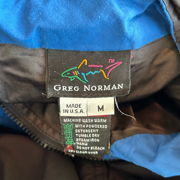 Greg Norman 1995 Jacket Windbreaker Size M - Picture 3 of 6